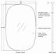 Renwil® Gallegos Brushed Brass Plated Mirror-5