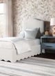 Hooker® Furniture Commerce and Market Liv Broadway Dune Youth Twin Upholstered Panel Bed-2