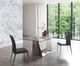 VIG Furniture Modrest Taryn 2-Piece Dark Gray/Stainless Steel Dining Chair Set-4
