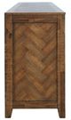 Jofran Inc. Fairview Oak Electric Fireplace Media Console-4