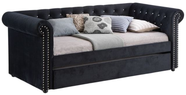 Crown Mark Ellie Black Daybed-0