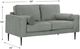 Signature Design by Ashley® Hazela Charcoal Loveseat-2