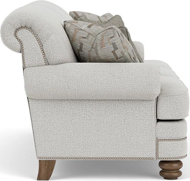 Flexsteel® Bay Bridge Silver Glacier Sofa-2
