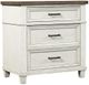 aspenhome® Caraway Aged Ivory Nightstand-0