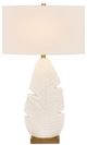 Uttermost® Palm Leaf White Table Lamp-4