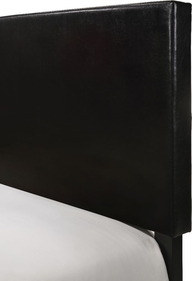 Crown Mark Erin Black Queen Upholstered Panel Bed-3