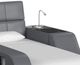 Elements International Valari Gray Youth Twin Transformer Panel Storage Bed-1