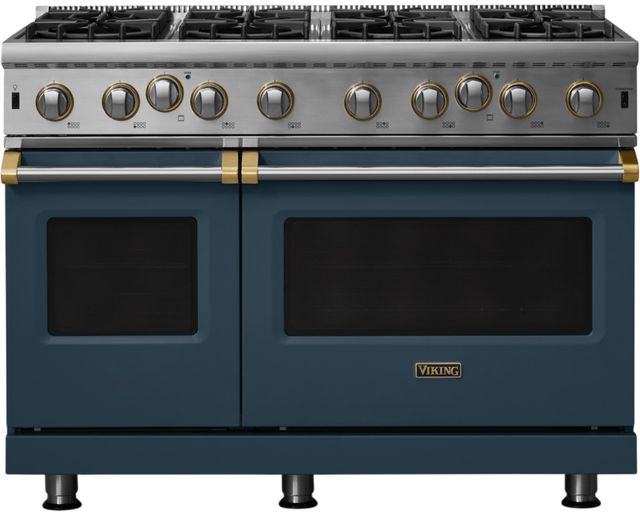 Viking® 5 Series 48" Squall Pro Style Gas Range-0