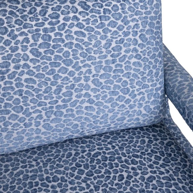 Crestview Collection Olaf Blue Arm Chair-2