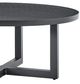 Armen Living Menorca Grey Outdoor Coffee Table-2