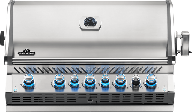 Napoleon Prestige® PRO™ Series 8-Burner Stainless Steel Built-In Liquid Propane Grill-2