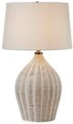 LH Home Skye Oceana White Table Lamp-1