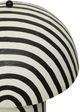 TOV Furniture Maiori Black Striped Floor Lamp-4