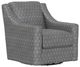 Jackson Furniture Hyde Park Pewter Swivel Chair-0