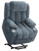 Coaster® Houston Slate Blue Power Lift Recliner-2
