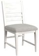 Elements International Rogen Gray/Rustic White Dining Side Chair -0