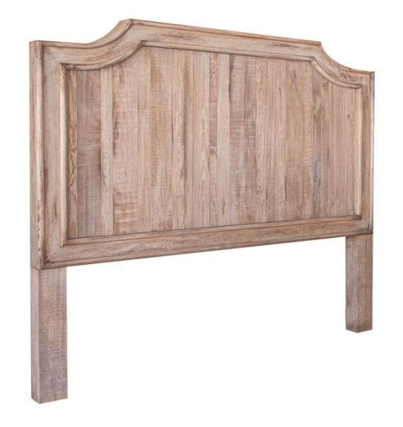 International Furniture Direct Aruba Sand Drift Queen Panel Bed-3