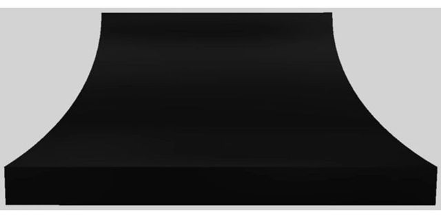 Vent-A-Hood® Designer Series 66" Black Wall Mounted Range Hood-0