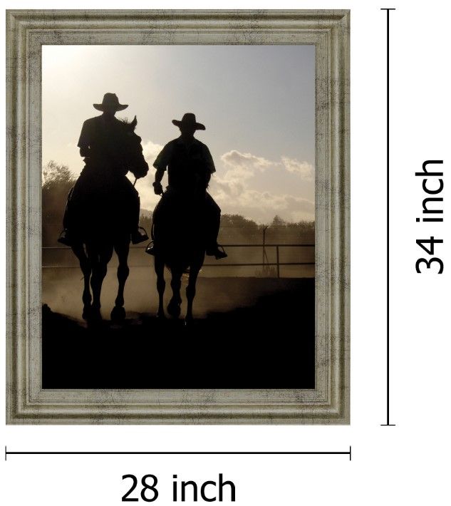 Classy Living Dust Trail Sundown Wall Art-1