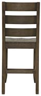 Jofran Inc. Sierrafina Cortado Rung Back Counter Stool-3