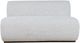 Jofran Inc. Milano Gray Banquette Three Seater-1