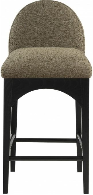 Meridian Furniture Waldorf Olive/Black Counter Stool-1
