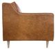 YHD Easton Brown Leather Sofa-2