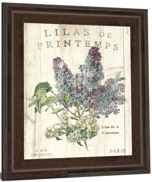 Classy Living Parisian Lilac Bouquet Wall Art-2