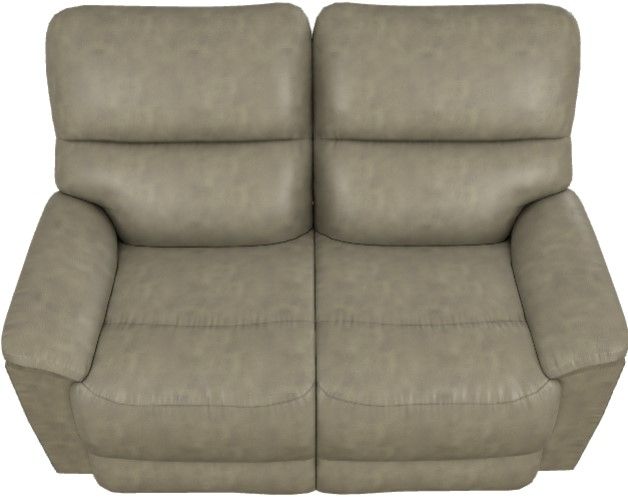 La-Z-Boy® Brooks Charcoal Manual Reclining Loveseat-4