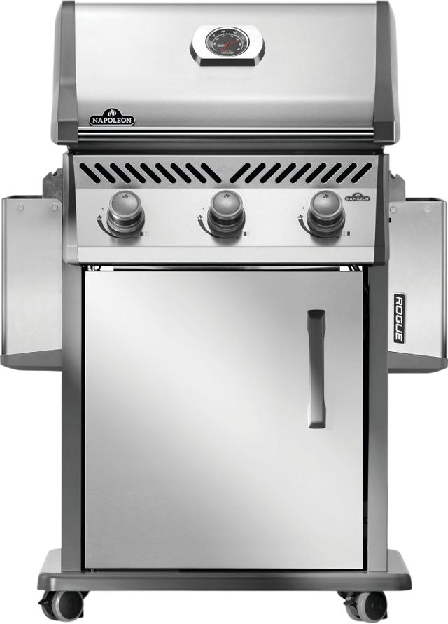 Napoleon Rogue® 425 3-Burner Stainless Steel Freestanding Natural Gas Grill-3