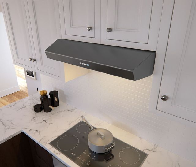 Zephyr Core Collection Breeze II 30" Black Stainless Steel Under Cabinet Range Hood-5