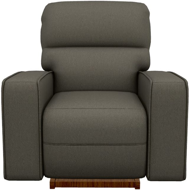 La-Z-Boy® Maddox Smoke Power Rocking Recliner with Headrest-1