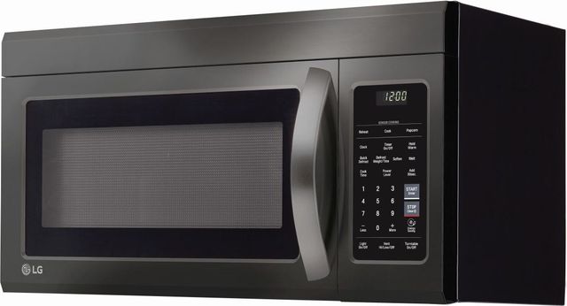 LG 1.8 Cu. Ft. Black Stainless Steel Over The Range Microwave-1