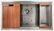 ZLINE Garmisch 33" Satin Stainless Steel Undermount Single Bowl Kitchen Sink with Bottom Grid and Accessories-2
