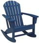 Signature Design by Ashley® Sundown Treasure Blue Plastic Outdoor Rocking Chair-0