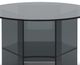 Natuzzi Editions Pepe Smoke Round Corner Table-1