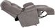 Franklin™ Boss Lavina Stone Swivel Back Snuggler Manual Rocker Recliner-1