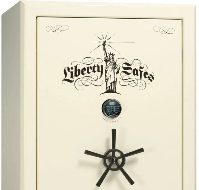 Liberty Safe Presidential White Marble 40 Electronic Lock Gun Safe-1