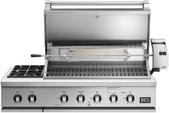 DCS Series 7 5-Burner Stainless Steel Built-In Liquid Propane Grill-1