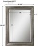 Uttermost® Gilford Antique Silver Mirror-2