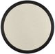 Currey & Company Deanna Black/Ivory Raffia Entry Table-2