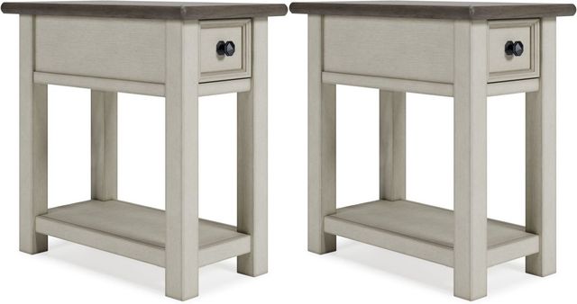 Signature Design by Ashley® Bolanburg 2-Piece Two-Tone End Table Set-0