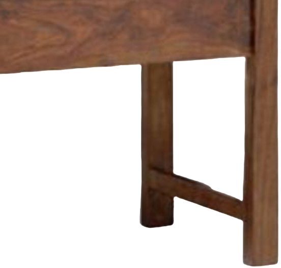 Jaipur Furniture Cube Range Brown Single Seater Bench with Box-2