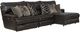 Catnapper® Como 3-Piece Chocolate Right Arm Facing Manual Reclining Sectional-0