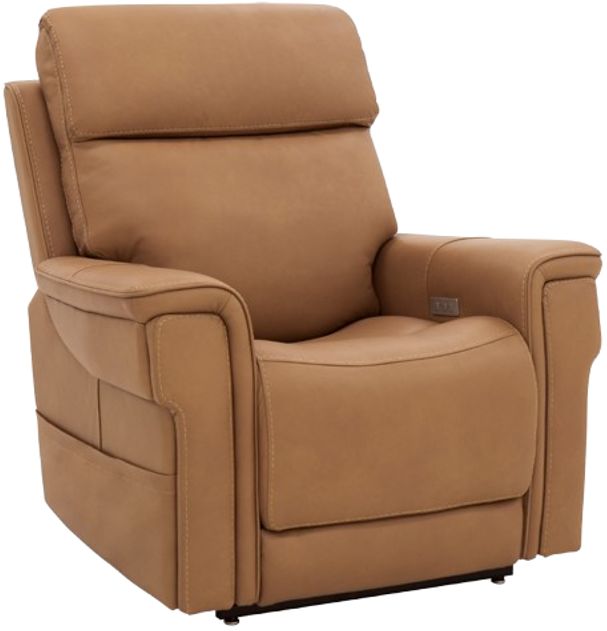 Hooker® Furniture Lyra Sahara Havana Power Lift Recliner with Power Headrest and Lumbar-0