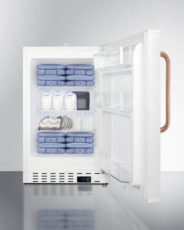 Summit® MOMCUBE™ 2.7 Cu. Ft. White Built In All-Freezer-3