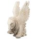 A & B Home White Gryphos Figure-0