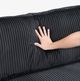 Homelegance® Traverse 4-Piece Black 135" Modular Sectional with Ottoman-4
