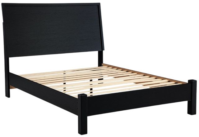 Signature Design by Ashley® Danziar Black Full Panel Bed-1