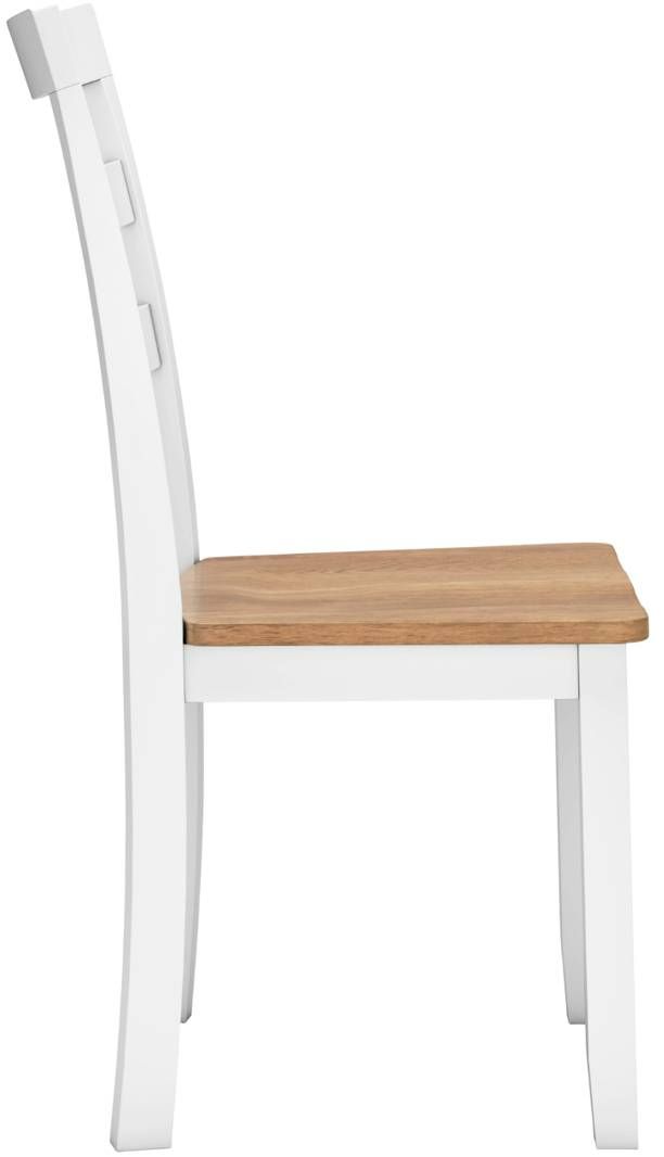 Signature Design by Ashley® Gesthaven Natural/White Dining Side Chair-2